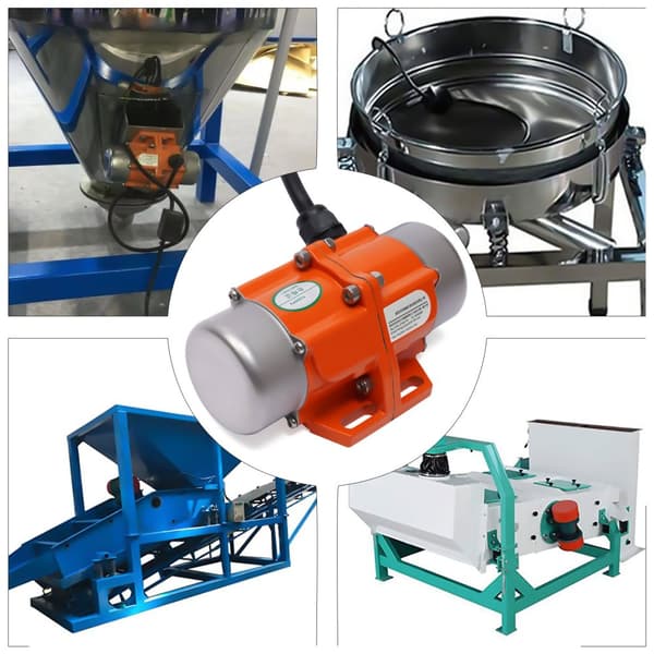Vibrationsmotor, 1-fase 220V, Justerbar hastighedskontrol, Holdbart design