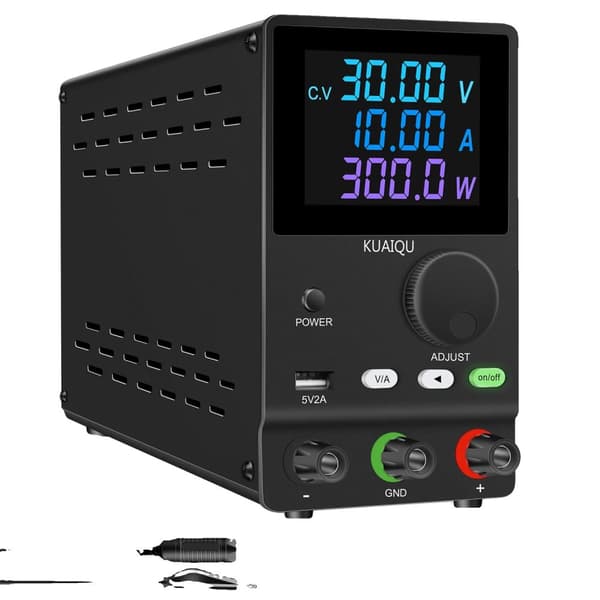 Laboratorie Strømforsyning, 30V 5A eller 10A Udgange, LCD Skærm,220V, 30V 10A Udgange-a