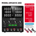 Miniatyrbillede 2 af 2: Dual Channel DC Strømforsyning, Udgiftsformer: Uafhængig, Serie, Parallel,AC 220V, SPS3010-2KD 30V10A