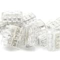 Miniatyrbillede 1 af 4: 10 stk. 4-vejs stikterminaler ledningsforbindelser HelaCon Plus Mini