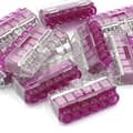 Miniatyrbillede 1 af 4: 10 stk. 6-vejs stikterminaler ledningsforbindelser HelaCon Plus Mini