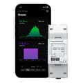 Miniatyrbild 4 av 4: Wifi kWh-enfasmätare MID - MID-godkänd - Inblick i dina solpaneler, värmepump, elbil med mera - kWh-mätarbox - HomeWizard