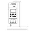 Miniatyrbillede 5 af 8: Ugentlig digital programmeringsenhed til DIN-skinne 230V THC15A