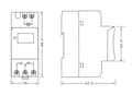 Miniatyrbillede 6 af 8: Ugentlig digital programmeringsenhed til DIN-skinne 230V THC15A