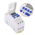 Miniatyrbillede 8 af 8: Ugentlig digital programmeringsenhed til DIN-skinne 230V THC15A
