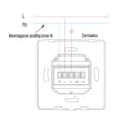 Miniatyrbillede 4 af 6: Lysafbryder 1 kredsløb Zigbee Tuya Sonoff L+N Moes