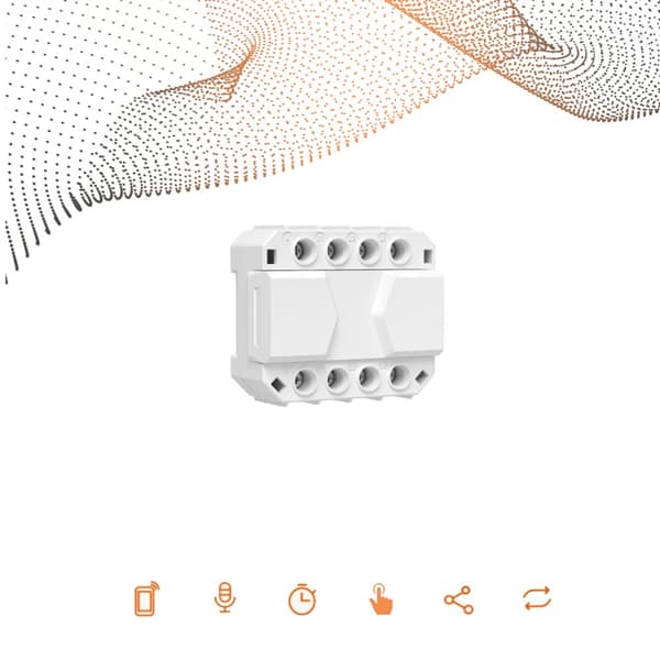 Sonoff S-Mate 3-kanals fjernbetjeningssender kompatibel med Mini R3