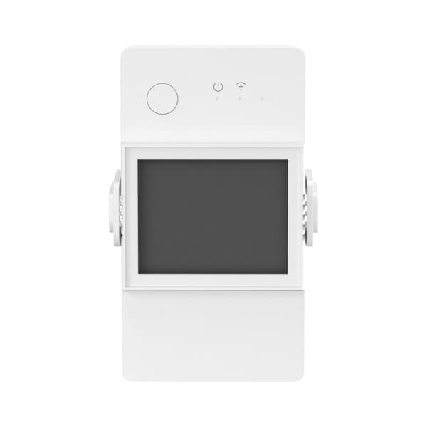 Sonoff POW R3 20D Wifi-relæ med strømmåling op til 20A og LCD-display