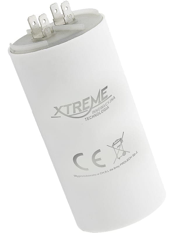 Xtreme motorkondensator (80uF, 450VAC, kontakt)