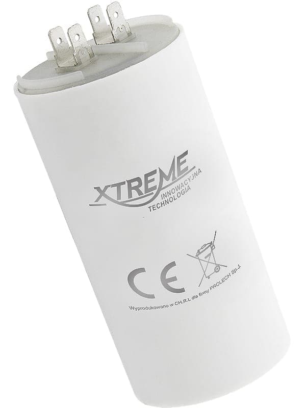 Xtreme motorkondensator (100uF, 450VAC, kontakt)