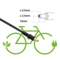 Miniatyrbillede 6 af 7: Qoltec 50761 Oplader til elcykelbatterier 36V | 42V | 2A | 5,5*2,5