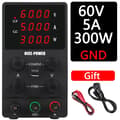 Miniatyrbild 2 av 2: DC-strömförsörjning, 30V 10A 300W, USB-port,60V 5A 300W Svart-a, 220V