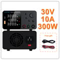 Miniatyrbillede 2 af 2: Wanptek DC Strømforsyning, 30V 10A Udgivelse, Justerbar Spændingsregulering,TPS3010 30V 10A