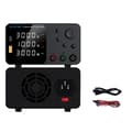 Miniatyrbillede 1 af 2: Wanptek DC Strømforsyning, 30V 10A Udgivelse, Justerbar Spændingsregulering,TPS3010 30V 10A