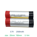 Miniatyrbillede 2 af 2: 20600 Lithiumbatteri, 3.7V spænding, 2500mAh kapacitet,2 stk