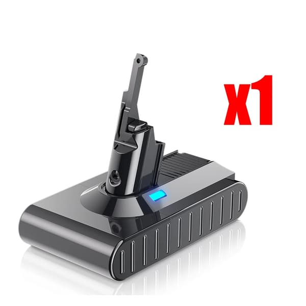 Ersättningsbatteri, hög kapacitet 6000mAh, litiumjonteknik,V8