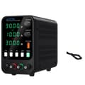 Pikkukuva 1 / 2: Wanptek DC-virransyöttö, säädettävä 30V - 62V lähtö, USB-nopealataus,APS3010H Musta