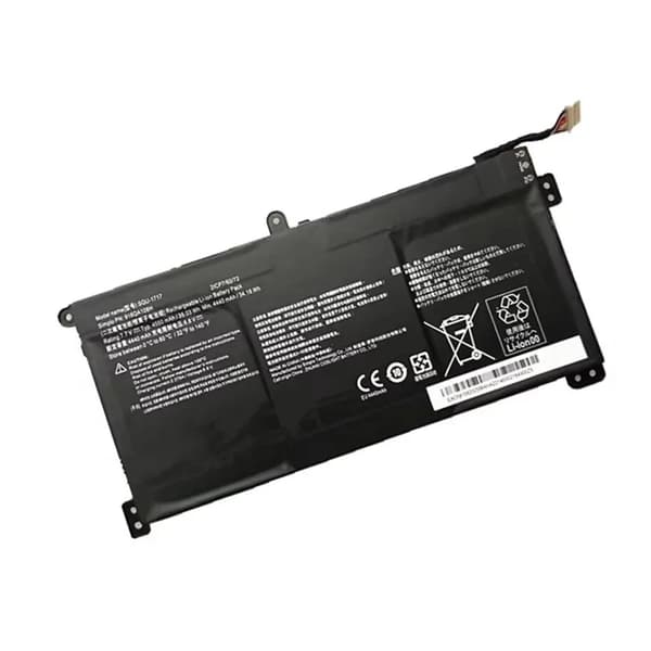 Ny bærbar computerbatteri, 7.7V spænding, 35.03Wh kapacitet, kompatibel med Hasee Thor KINGBOOK