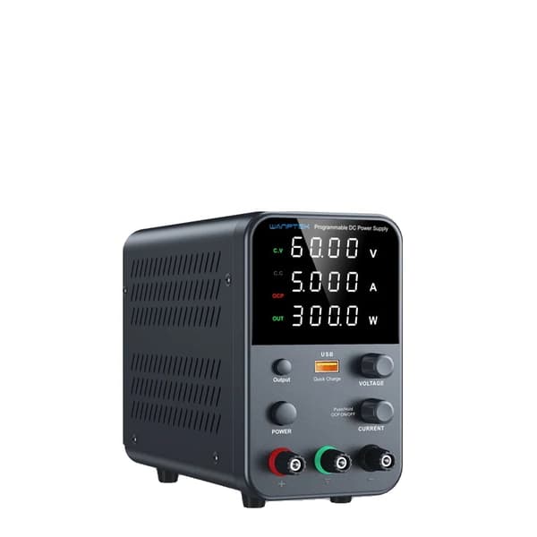 Justerbar DC Strømforsyning, 0~30V Udgivelse, 0~5A Strøm,WPS605H 60V 5A