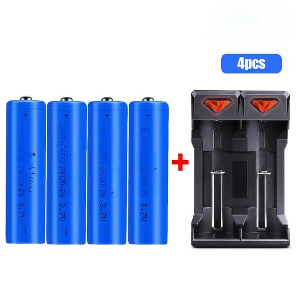 Ladattava Li-Ion-akku, 3.7V jännite, 1500mAh kapasiteetti,4Kulmainen, 3.7V