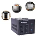 Miniatyrbillede 1 af 4: 5000W Spændingsomformer Transformer, Konverterer 110V til 220V, Sikker for Apparater, Høj Effektkapacitet