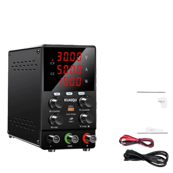 DC Lab Strömförsörjning, Justerbar 0-60V Utgång, OVP OCP Skydd,OCP OVP 30V5A, 220V