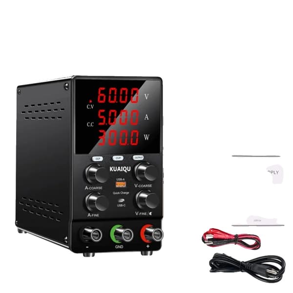 DC Lab Strömförsörjning, Justerbar 0-60V Utgång, OVP OCP Skydd,OCP OVP 60V5A, 220V