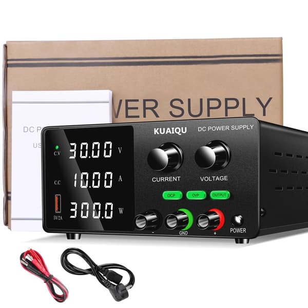 DC-strömförsörjning, justerbar 30V utgång, högprecisionsdisplay,SPPS-G3010