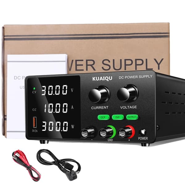 DC-strömförsörjning, justerbar 30V utgång, högprecisionsdisplay,SPPS-G3010