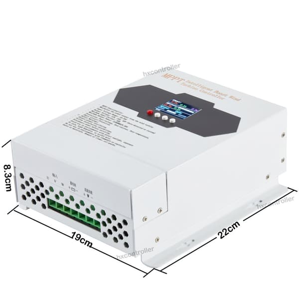 MPPT Vindkraft Opladercontroller, Op til 3100W Udgangseffekt, Automatisk Spændingsdetektion,12V24V48V