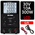 Miniatyrbillede 2 af 2: DC Strømforsyning, Justerbar 30V 10A, Fin og Grov Justering,SPS3010 LCD, 220V