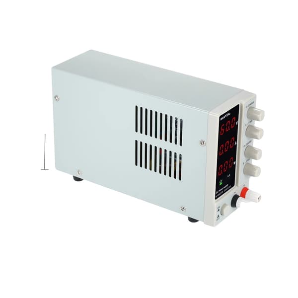 Skiftende DC-strømforsyning, justerbar 0-60V udgang, 3-cifret LED-display,HVID