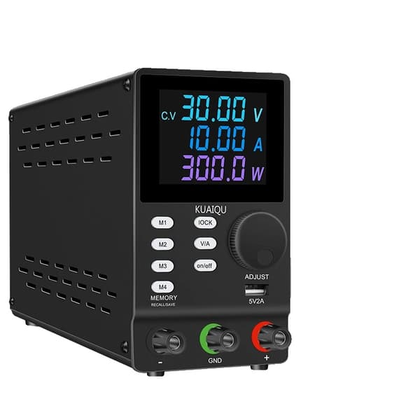 Laboratorie strömförsörjning, Variabel 30V 10A Utgång, Justerbart Reglerat Design,220V, Program 30V10A
