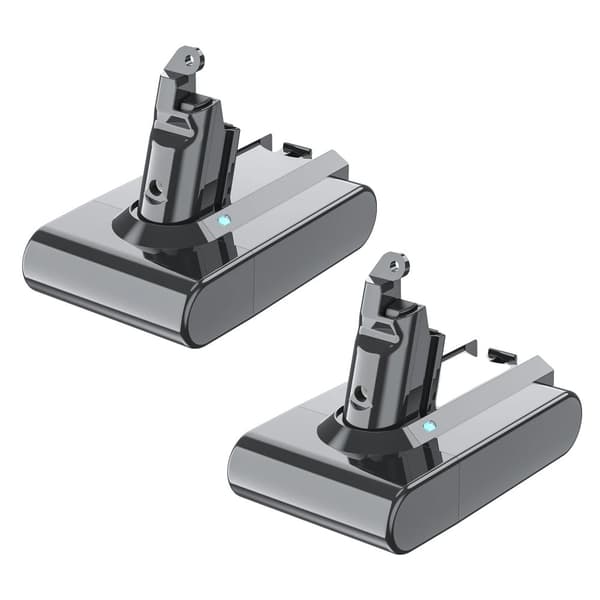 V6 Vaihtobatteri, 21.6v 6000mAh, Nopea Lataus,2BAT