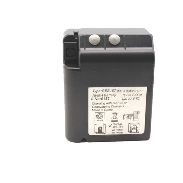 Uppladdningsbart batteri, 2100mAh kapacitet, standardtyp, 12V spänning,GEB187 12V 2100mAh