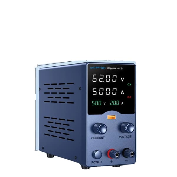 DC-laboratoriekraftförsörjning, 32V 10A utgång, USB-utgångsdisplay,GA605L 62V 5A