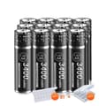 Miniatyrbillede 1 af 2: PALO Genopladelige Batterier, 3400 mWh Kapacitet, 1.5V Spænding,12STK AA