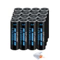 Miniatyrbillede 1 af 2: Genopladeligt AA-batteri, 3000mWh kapacitet, opladning via Micro USB, 16 stk AA-batteri