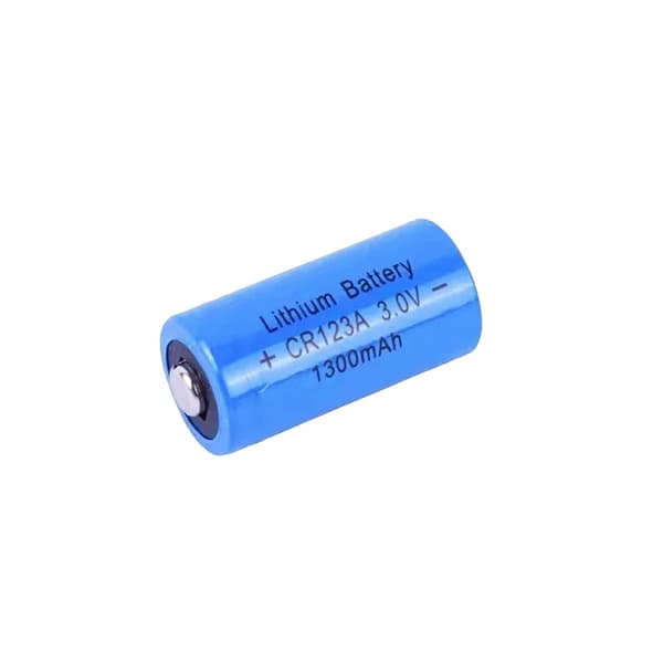 CR123A-batteri, litiumtyp, 1300mAh kapacitet, flera förpackningsstorlekar tillgängliga,3V, 6st