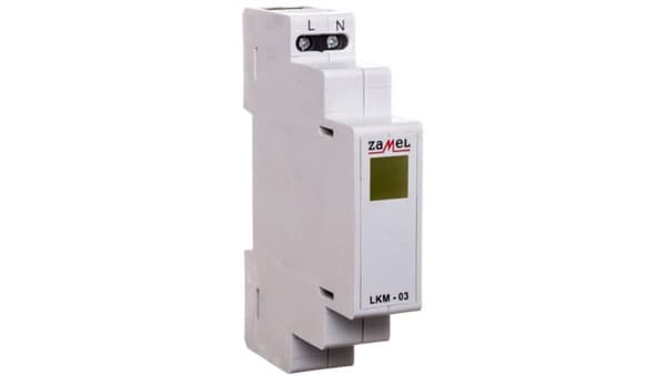 Strømindikator 230V LED gul LKM-03-30 EXT10000046