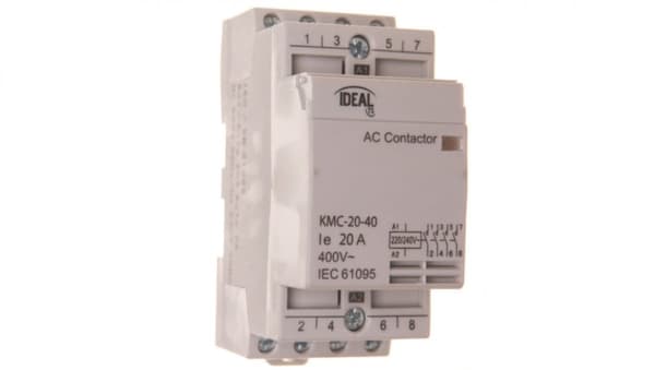 Modulær kontaktor 20A 4Z 0R 230V AC KMC-20-40 23241