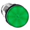 Miniatyrbillede 1 af 4: 24V LED grøn signallampe