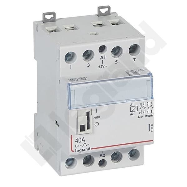 Modulaarinen kontaktori SM 340 40A 24V 4NO manipulaattorilla