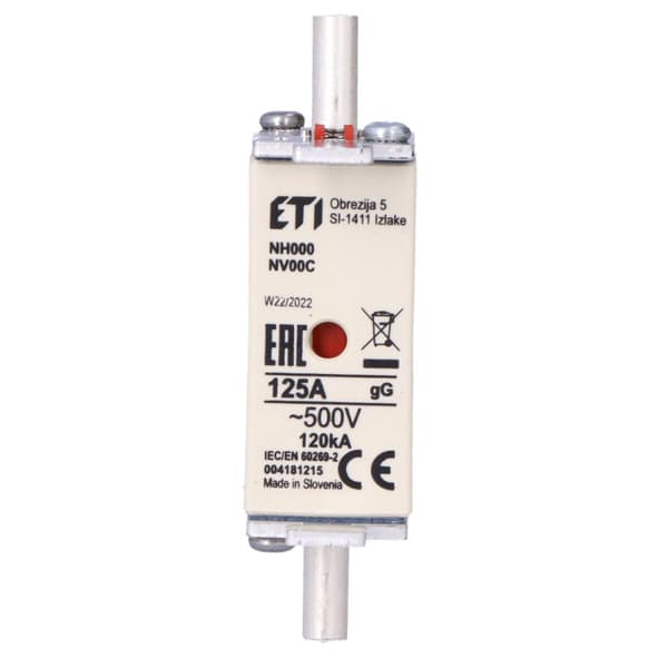 Säkringskoppling - NH000 gG 160A/400V - trög