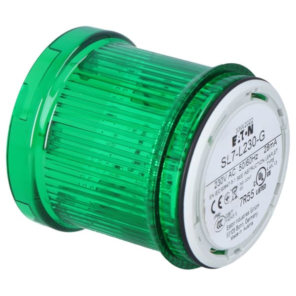 SL7-L230-G modul med LED 230V AC grøn