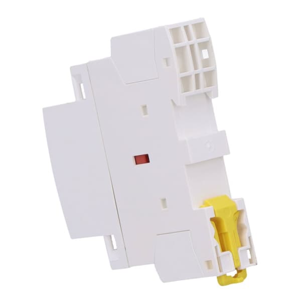 Modulaarinen kiskokontaktori, 1xNO+1xNC-kosketin, 25A, 24V DC