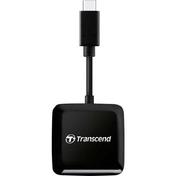 Transcend RDC3-kortläsare - USB-C 3.2 Gen 1 för SD- och microSD-kort