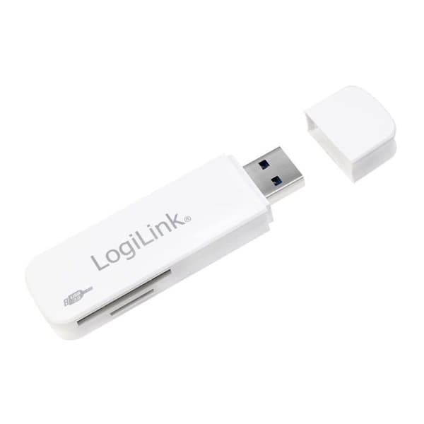 LogiLink CardReader USB 3.0-kortläsare (SD, microSD, SDHC, microSDHC, SDXC, microSDXC) USB 3.0