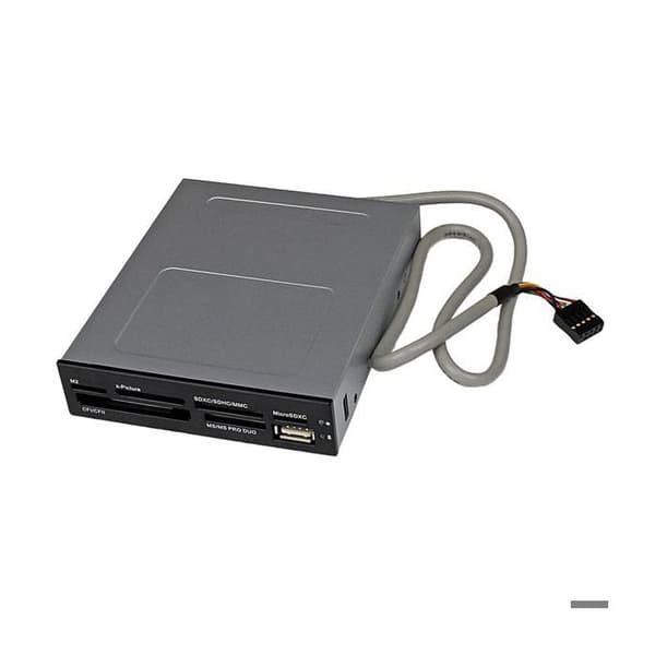 Intern 3,5" minneskortläsare med USB - STARTECH - 22-i-1 multikort - Svart