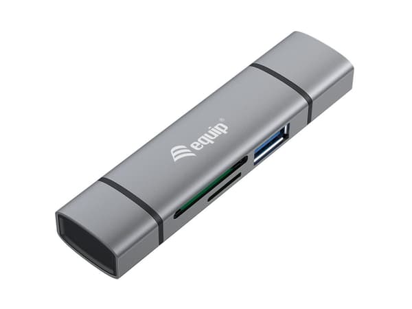 Utrusta kortläsare USB 3.0 HUB OTG SB-C & USB-A SD/MicroSD